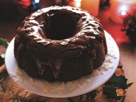 Let mixture stand 5 minutes before using in recipe). Holiday Chocolate Bundt Cake - Delicious Living