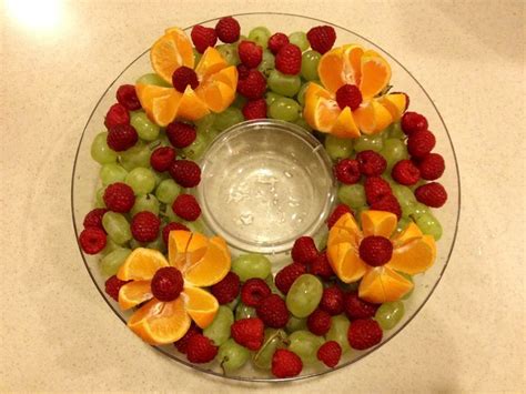 Christmas Fruit Platter Love The Fresh Fruit Idea Making This For
