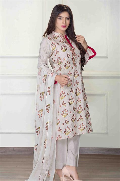 Embroidery Embroidery Dresses Lawn Embroidery Unstitched Pakistani Traditional Dress