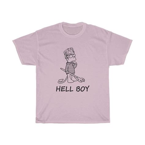 Lil Peep Hell Boy Shirt Lil Peep Merch Etsy