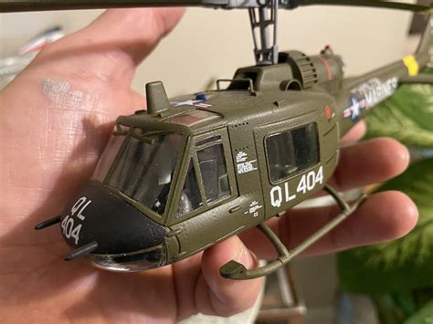 Uh 1c Huey Plastic Model Helicopter Kit 148 Scale Hy85803