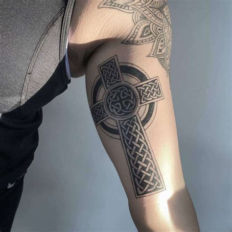 Top 67 Best Tribal Cross Tattoo Ideas 2021 Inspiration