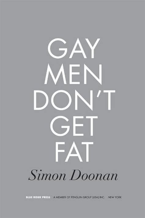 gay men don t get fat ebook by simon doonan epub book rakuten kobo united states