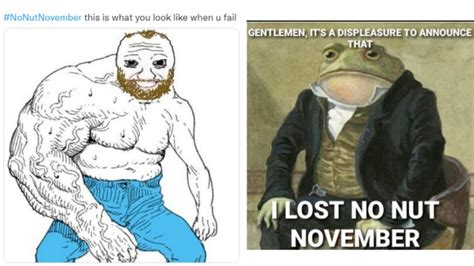 No Nut November 2023 Fail Funny Memes Jokes Hilarious NNN Flop