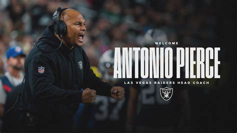 Antonio Pierce Named Head Coach Of Las Vegas Raiders Former Nfl Player