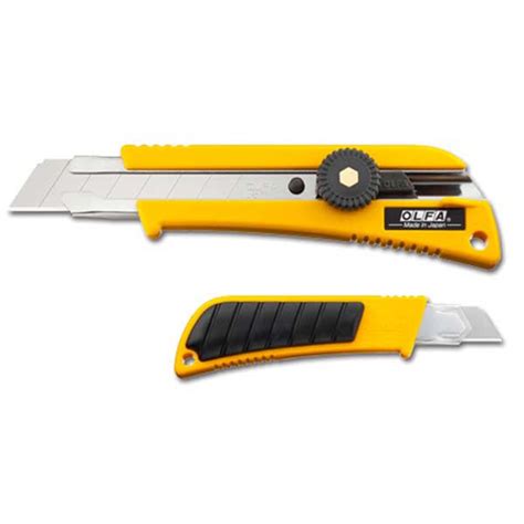 Olfa L 2 Hd Ratchet Lock Utility Knife Wrubber Grip 5004