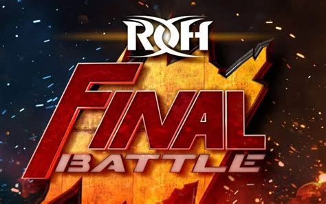 Roh Final Battle 2022 Full Card And Start Time