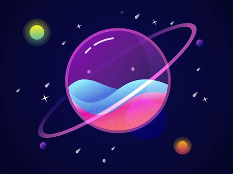 Glass Planet By Connor Lindsey On Dribbble