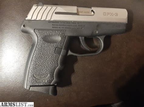 Armslist For Sale Sccy Cpx 3 380