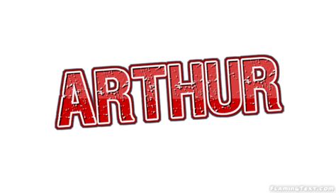 Arthur Logo Free Name Design Tool From Flaming Text