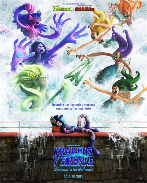 “krakens Y Sirenas Conoce A Los Gillman” Mira El Tráiler De La Nueva Película Animada De