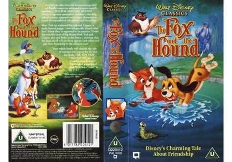 The Fox And The Hound 1981 On Walt Disney Home Video United Kingdom