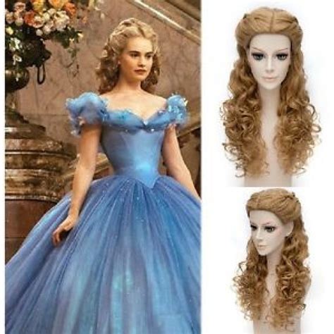 Cinderella Wg43 Wig Women 2015 Cinderella Wig Movie Princess