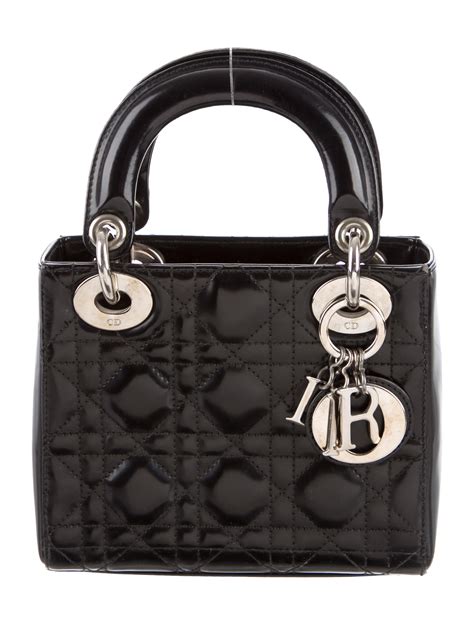 Christian Dior Mini Lady Dior Bag Handbags Chr44621 The Realreal