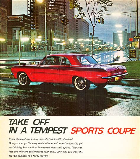 1962 Pontiac Tempest Coupe Ad Classic Cars Today Online