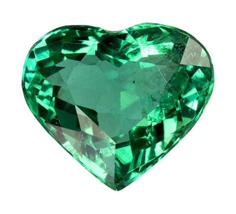Green Emerald 114 Carat Heart Cut Gemstone