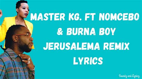 Be the first to know about new lyrics, song meanings & more! Jerusalema Remix Translated Lyrics (English Meaning) ft ...