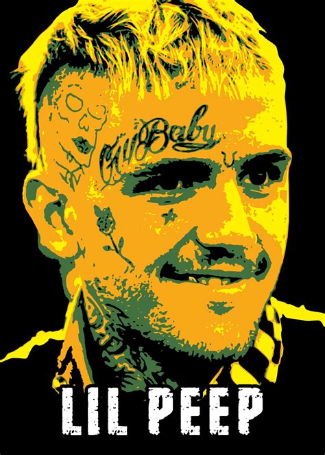 Lil Peep 13 Poster Home Decor Print Art Poster Styles Etsy