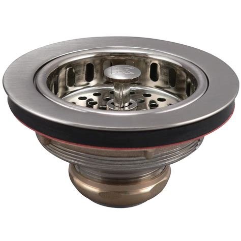 We did not find results for: KEENEY 3-1/2 in. Brass Kitchen Sink Strainer in Brushed ...