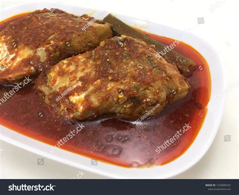 Asam Pedas Spicy Tamarind Fish Malaysian Stock Photo 1226080525