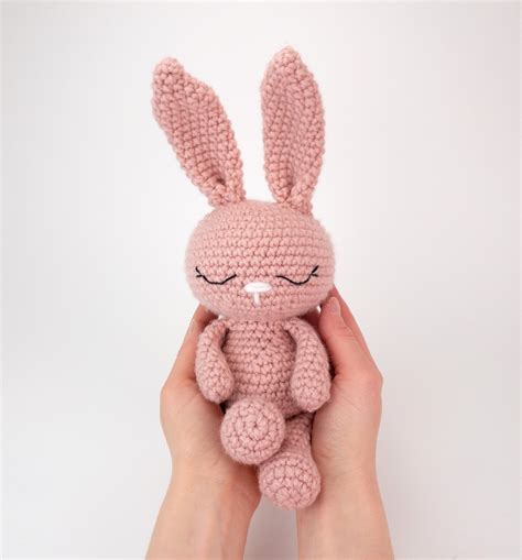 Pattern Sissy The Snuggly Bunny Crochet Bunny Pattern Etsy