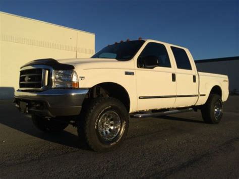I use it as a truck the best part is that the diesel motor should run forever. Buy used CLEAN 1999 FORD F250 CREW XLT 4X4 SHORTBED 7.3 ...