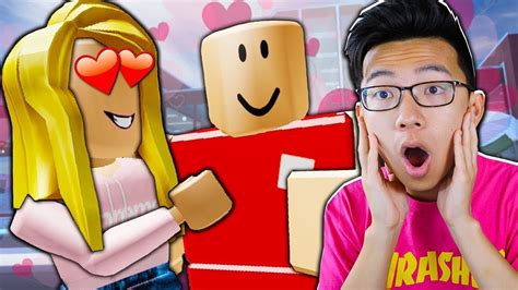 She Fell In Love With A Roblox Noob A Roblox Love Story Youtube