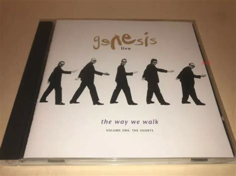 Genesis Live Cd Phil Collins Hits With Rare Round Announcement Ad Card