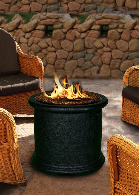 Wood Fire Pits Pleasant Hearth Outdoor Natural Slate Wood Burning