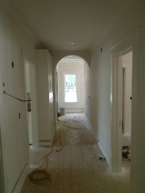 I have been using benjamin moore for years. The Merrimac: Sherwin Williams Dover White & Sherwin ...