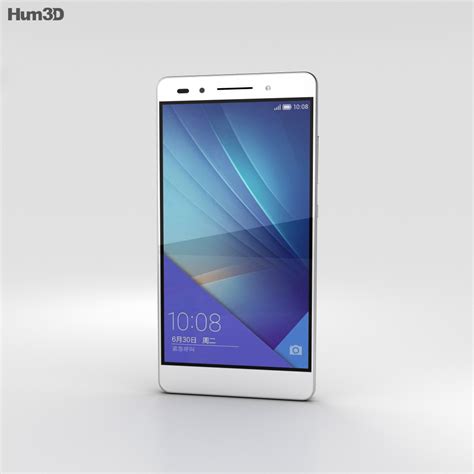 Huawei's two flagship smartphone lines are the p and mate series. Huawei Honor 7 White 3D model - Humster3D