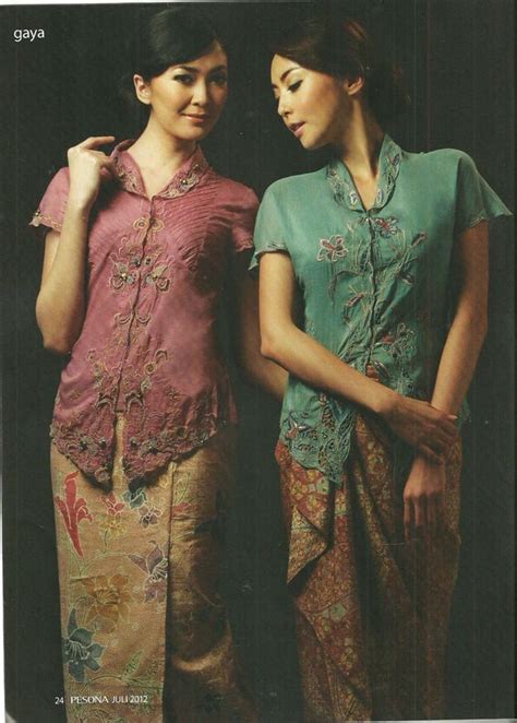 50 Inspirasi Model Kebaya Encim Modern  Jual Dress Brokat  Baju