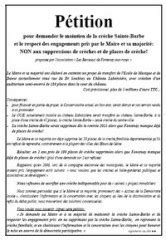 Dans le cas où les aboiements de chiens de jour constituent une gêne avérée pour le voisinage, voici les étapes simples à effectuer dans l'ordre pour essayer d'y mettre un terme légalement. Dessus de lit: Modele lettre de petition hlm