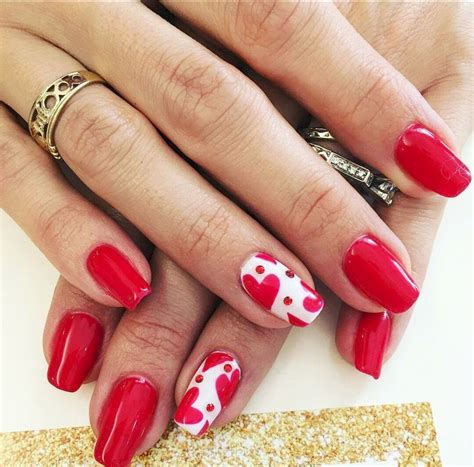 15 wonderful nail designs ideas all girls should try nail designs valentines heart nail