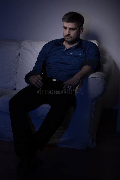 Lonely Sad Adult Man Stock Photo Image Of Depression 53678508