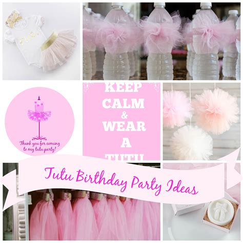 An Amazing Tutu Birthday Party Ideas My Practical Birthday Guide Ideas
