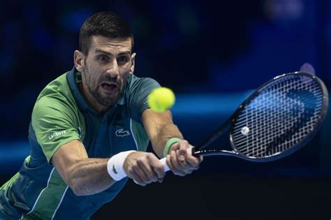 Novak Djokovic Bites Back At Reporter Before Alcaraz Atp Finals Clash