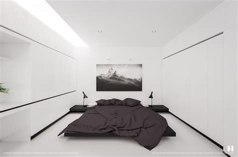 Ultra Minimalist Bedroom Design Interior Design Ideas
