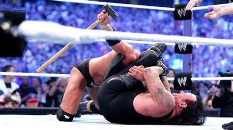 The Undertaker At Wrestlemania Every One Of Wwe Legend S Matches At Show Of Immortals Mirror
