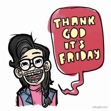 Cartoon Katy Tgif Thank God Its Friday Descubre Y Comparte My