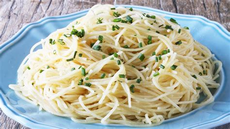 2 ounces ricotta salata or mild feta cheese, roughly crumbled (about 1/2 cup). Brown Butter Garlic Angel Hair Pasta - YouTube