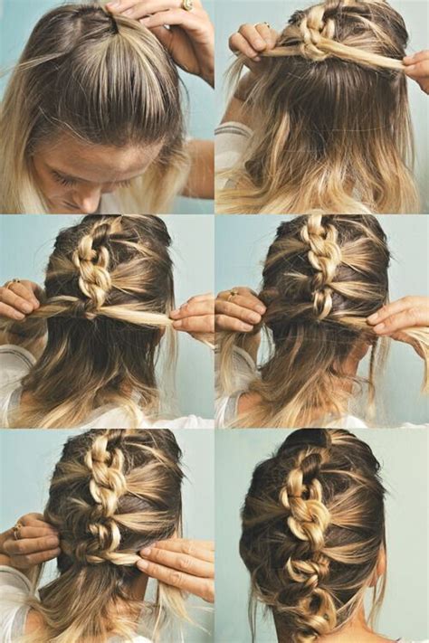 18 Quick And Simple Updo Hairstyles For Medium Hair