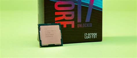 Intel Core I7 9700k Techradar