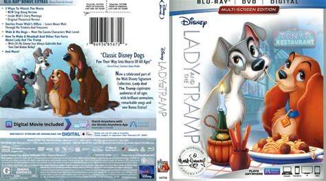 Lady And The Tramp 2018 R1 Blu Ray Cover Dvdcovercom