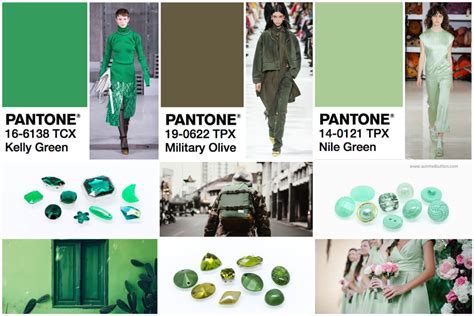 Green Fashion Inspiration Three Green Color Trends For 2018 Sunmei