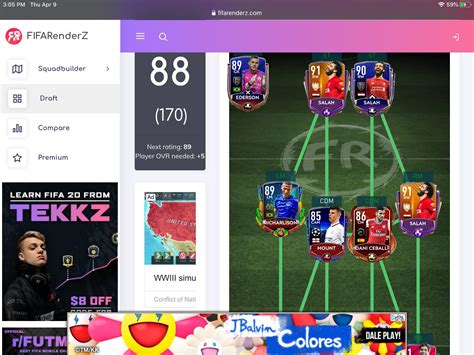 [Other] lol i got salah 3 times in fifarenderz draft : r/FUTMobile