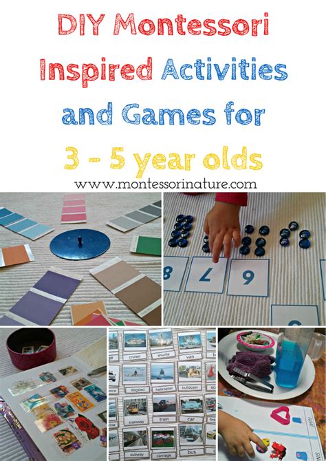 10 best android learning apps to increase your knowledge. DIY Montessori Inspired Activities and Games for 3 - 5 ...