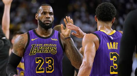 Lakers Lose Lebron James To Groin Injury Rout Warriors Abc7 San