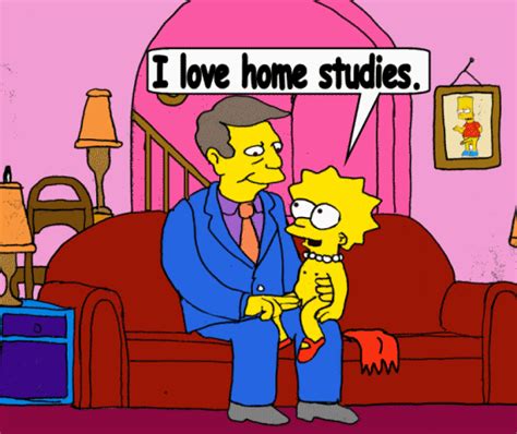 Post Bart Simpson Lisa Simpson Seymour Skinner The Simpsons