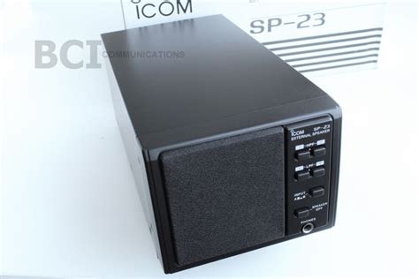 Icom Sp 23 Desktop Speaker Bci Haarlem